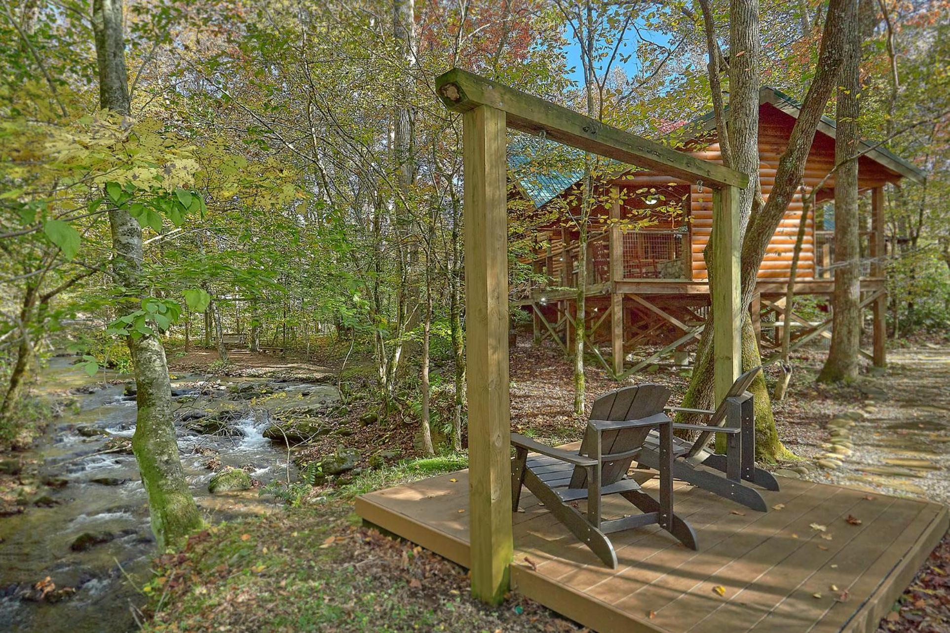 Creeksong Holiday Home Гетлинбург Екстериор снимка